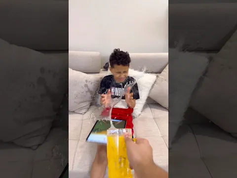 Empty Water Cup Prank On Brother 🤣 #shorts
