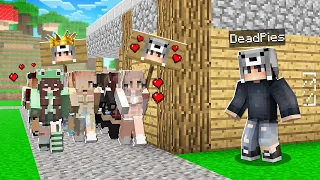 KIZ HAYRANLARIMIN KÖYÜNE GİTTİM - Minecraft