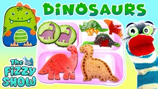 Fizzy Helps Pack a Dinosaur Themed Lunch Box | Fun Videos For Kids