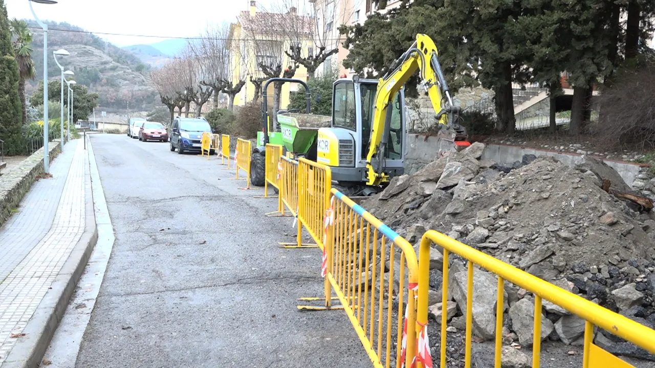 Borgonyà inicia les obres per refer tota la xarxa d’aigua