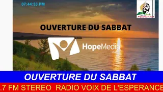OUVERTURE DU SABBAT