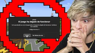 Casi pierdo mi mundo survival 😱