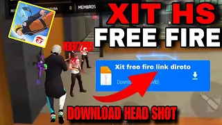 XIT HS FREE FIRE Nova Atualização 😎 AIMBOT DOWNLOAD HEAD SHOT 2025 NA METADATA LINK DIRETO ANT BAN