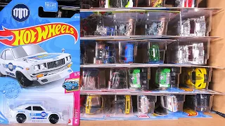 2021 F USA Mazda RX-3 Hot Wheels Case Unboxing Video with Super Treasure Hunt Mazda RX-3