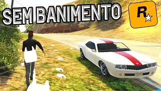 COMO USAR MODMENU NO GTAV ONLINE SEM BANIMENTOS!!!