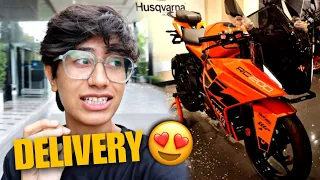 Finally YouTube income se new superbike ki delivery leli 😍