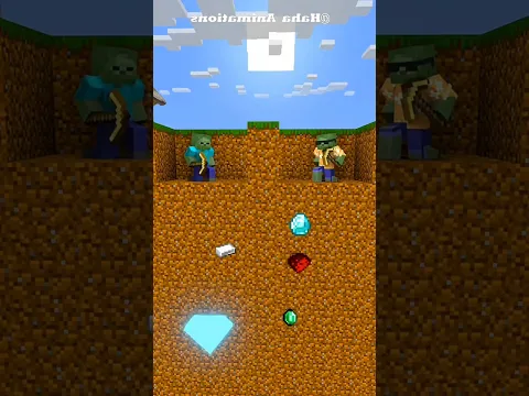 Help Zombie Please 🥺 And Try magic 🪄 #shorts #minecraft #anime