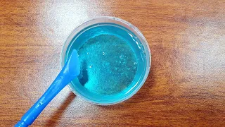 Testing Sugar Water Slime No Glue No Borax