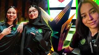 فزنا ببطولة شامبيونز السعودية للبنات