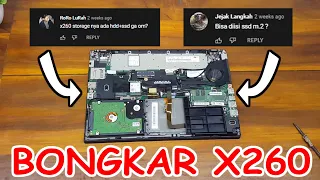 x260 Bisa Upgrade Apa Aja?! - Laptop Disassembly
