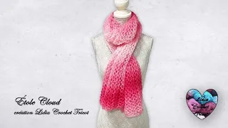 C’EST UN NUAGE! 1 PELOTE SUFFIT ! “Lidia Crochet Tricot" #tutocrochet #crochet #knit ✅Crochet ✅knit