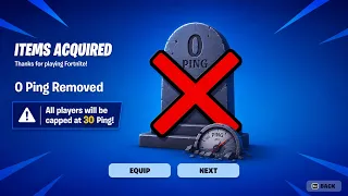 Fortnite Just Killed 0 Ping…
