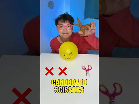 ✂️🔍 Trying out different scissors — which one cuts best? ✂️😄 #kids #learn