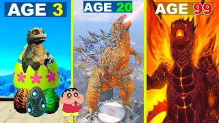Shinchan Surviving 99 YEARS As GODZILLA In GTA 5 ...