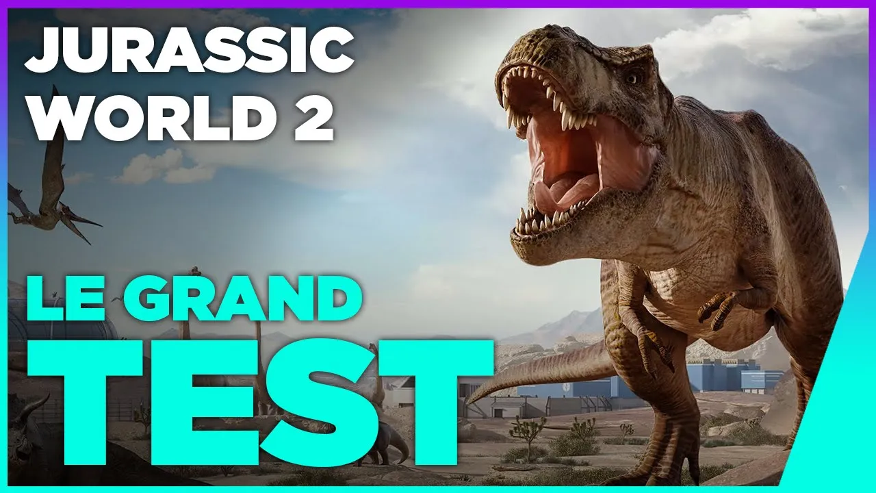 Vido-Test de Jurassic World Evolution 2 par JeuxVideo.com