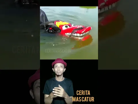 JANGAN MANCING SENDIRIAN, ADA BARONGAN RAWA⁉️😱 #barongan #singobarong #dikejarbarongan #ebeg #shorts
