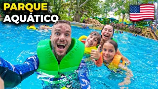 PARQUE AQUÁTICO EM ORLANDO - Família Brancoala