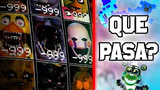 ¿QUE PASA SI LOS ANIMATRONICOS SON NEGATIVOS?? ||Experimentos de fnaf #2
