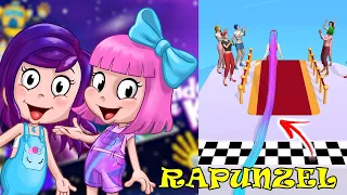 QUEM TEM O MAIOR CABELO? Testando jogos diferentes