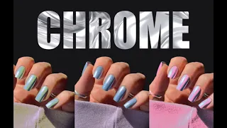 I Tried Instant Chrome Nail Polish So You Don’t Have To ✨🪙💅🏻 *easy??* #chrome #nails #nailsathome