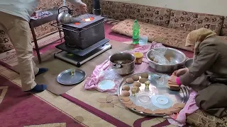ظهور أبو حسين لأول مرة مع ام حسين في بيتهم 😍 عملنا كبة مشوية عالحطب 🪵