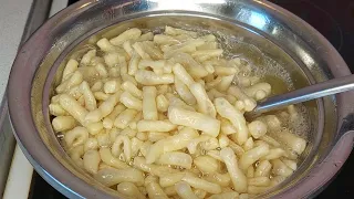 ПОЛОЖИТЕ ЛАПШУ В КИПЯЩЕЕ МАСЛО. РЕЗУЛЬТАТ ВАС УДИВИТ! Я БОЛЬШЕ НЕ ПОКУПАЮ В МАГАЗИНЕ.