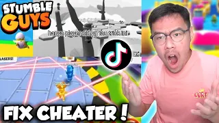 GILA GAMEPLAY PROPLAYER STUMBLE GUYS GA MASUK AKAL!!! - Stumble Guys TikTok Reaction
