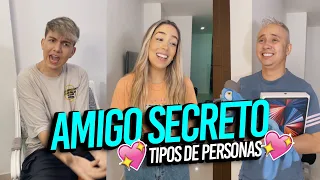 TIPOS DE PERSONAS JUGANDO AMIGO SECRETO😂 / Juandi Duque