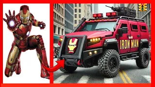 AVENGERS MAUNG CAR | AVENGERS  | MARVEL DC | SPIDER-MAN | IRONMAN | DEAD POOL | SUPERMAN | 2024