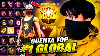 REVISE TODO LO QUE TIENE LA CUENTA DEL TOP GLOBAL No.01 EN CLASIFICATORIA DE TODO FREE FIRE