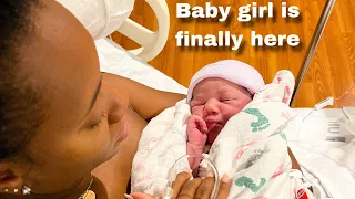Birth vlog of baby #4 | Baby girl