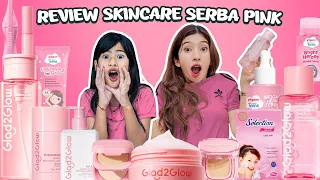 MAMI VS DISTA REVIEW SKINCARE SERBA PINK SAMPE SATU TAS PENUH!! WOW BANYAK BANGET #viralvideo
