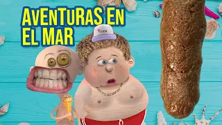 ¡Mi Helado Causó un DESASTRE en la Playa!💩🤮