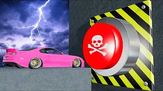 DO NOT Hit the Big Red Button of DANGER - BeamNG.drive