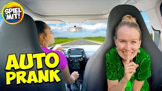 ICH VERSTECKE MICH HEIMLICH IN ALLY'S AUTO! *Best Prank EVER*