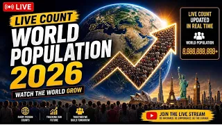 LIVE: 2026 World Population Count