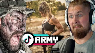 Veteran Reacts to MILITARY TIKTOKS with NIKKO ORTIZ!!!