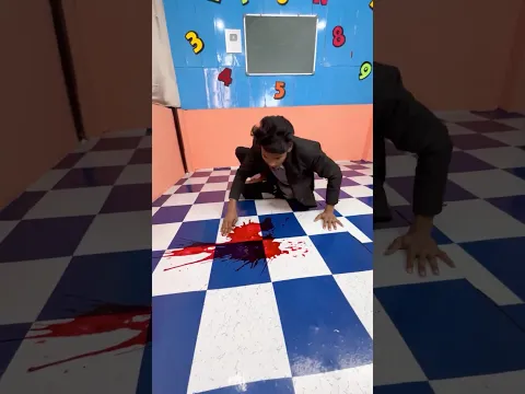 सर किस से डर के भागे #comedy #funny #magic #teacher #funnycomedy #vikassir #schoolcomedy #viral
