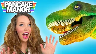 DINOSAUR SONG | Pancake Manor Nursery Rhymes and Kids Songs