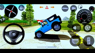 Modified Mahindra Blue Thar😈 || Indian Cars Simulator 3D || Android Gameplay
