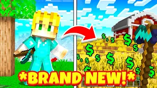 THE CRAZIEST SOTW ON MY *NEW* OP SKYBLOCK SERVER! | Minecraft Skyblock | PvPWars