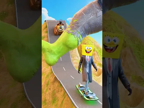🟢 Hulk's Foot Spinner Vs. Mango & Crawly Ghome Wizard