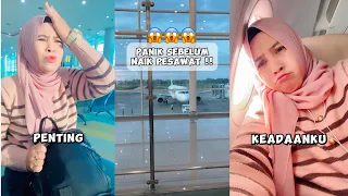 PANIK SEBELUM NAIK PESAWAT 😱!!
