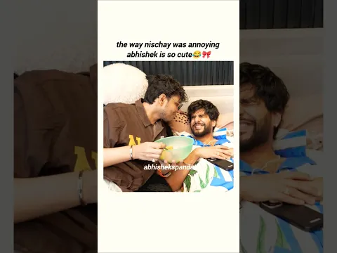 abhischay😂🎀 #abhishekmalhan #fukrainsaan #pandagang #trending #explore #fun #fyp #love #cute #family