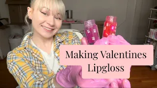 How to decorate lipgloss (Valentines edition) 💗💋
