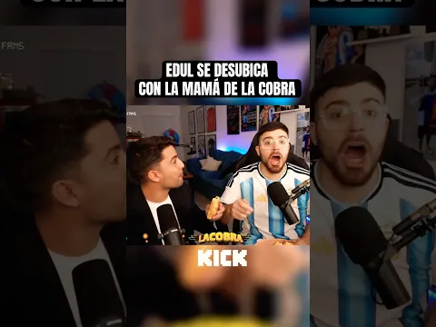 Edul se desubica con la mamá de La Cobra #lacobraaa #lacobra #edul #gastonedul #stream #clips