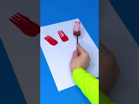 🎨 Flower Art Surprise 💛 Create Petals In A Cool Way 🌸