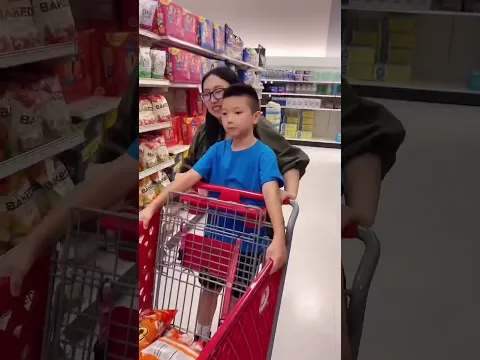 Best Shopping with my Mom 🤪🤣 #shorts by Ethan Funny Family