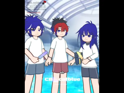 Kolam dalam 🏊 // 【Desk】// #cbcatblue