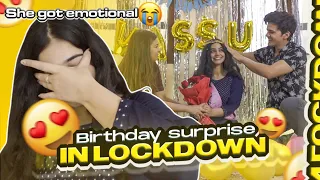 BIRTHDAY PRANK ON HER❤️ || Karan saroha || Vassundhara pandita